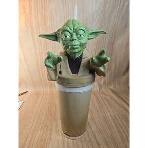 1999 Star Wars Phantom Menace Yoda Cup & Topper vintage KFC Taco Bell Pizza Hut